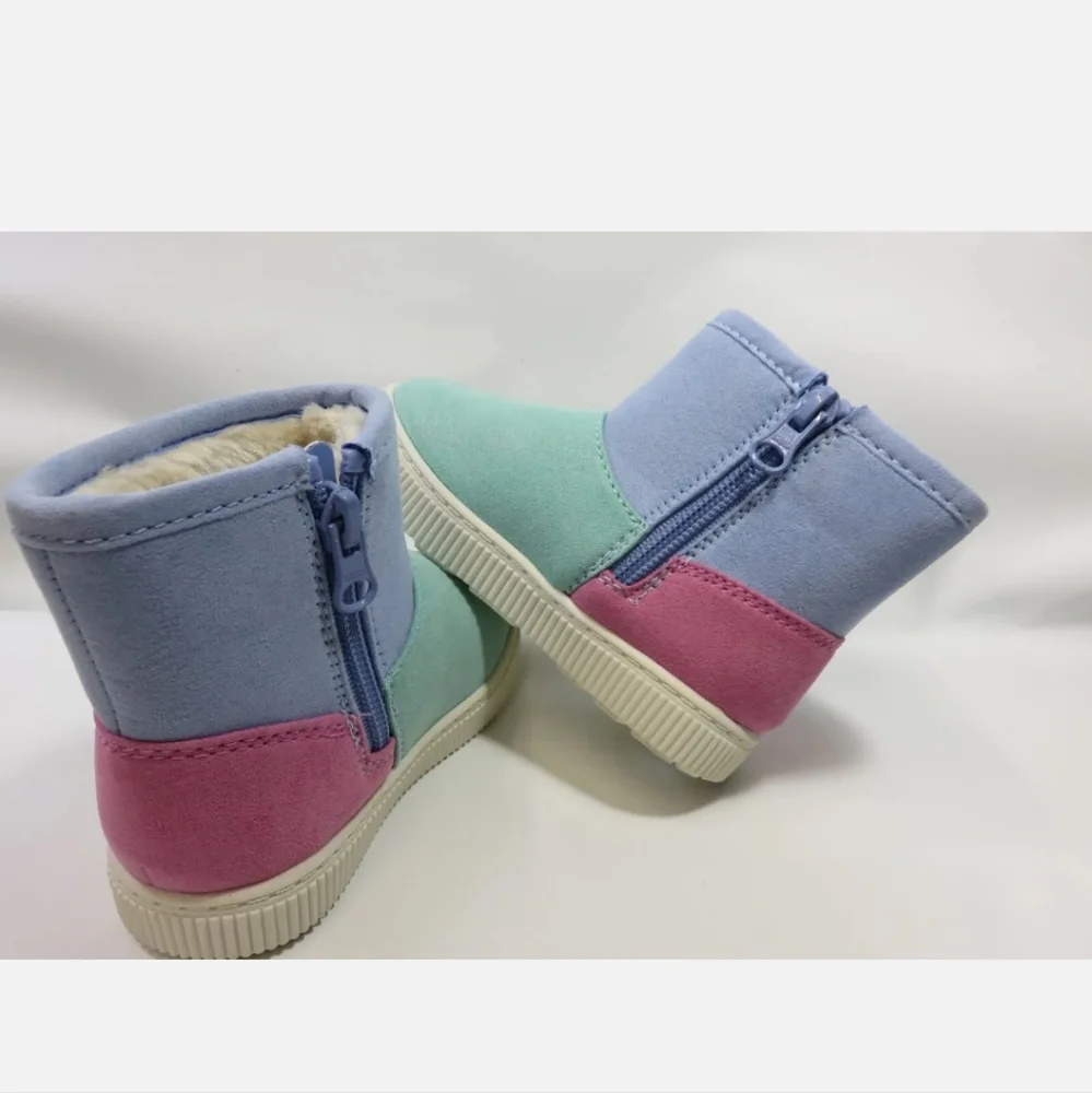 Cat & Jack Girls Multicolor Pastels Arlo Winter Boots